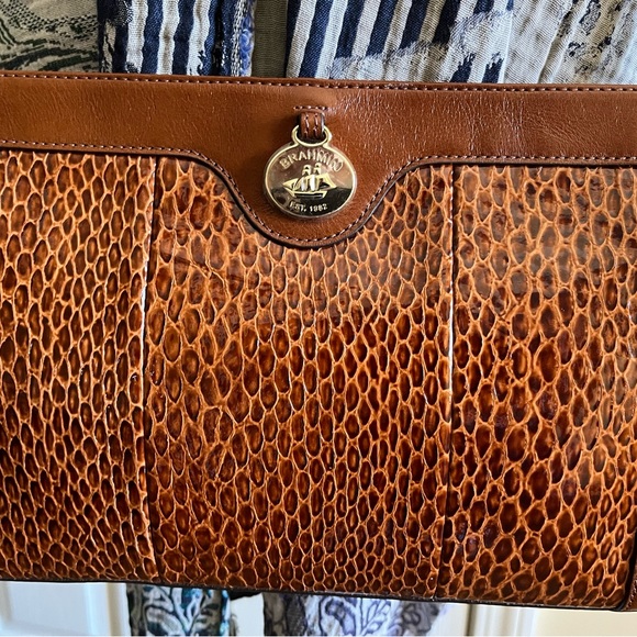 Brahmin Alonna Nutmeg Janeway crossbody bag - Picture 3 of 11